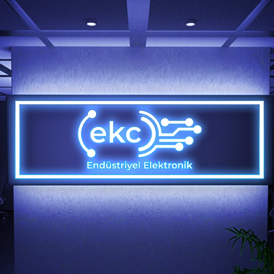 EKC Endüstriyel Elektronik ofis tabelası